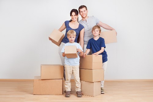 Man with Van service assisting with moving in London