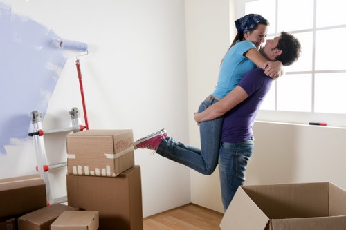 Transporting belongings with a London man and a van